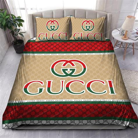 bedding set gucci|designer bedding sets Gucci.